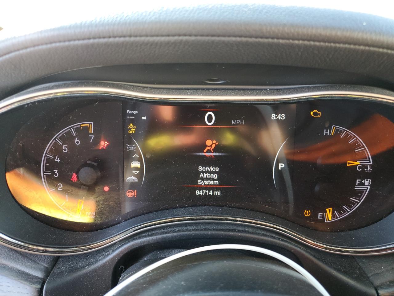 2018 Jeep Grand Cherokee VIN 1C4RJFCGXJC238373 Copart auction photo, front end / mechanical damage thumbnail 9