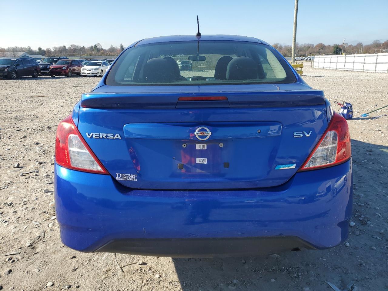 2015 Nissan Versa VIN 3N1CN7AP8FL925594 Copart auction photo, side damage thumbnail 6