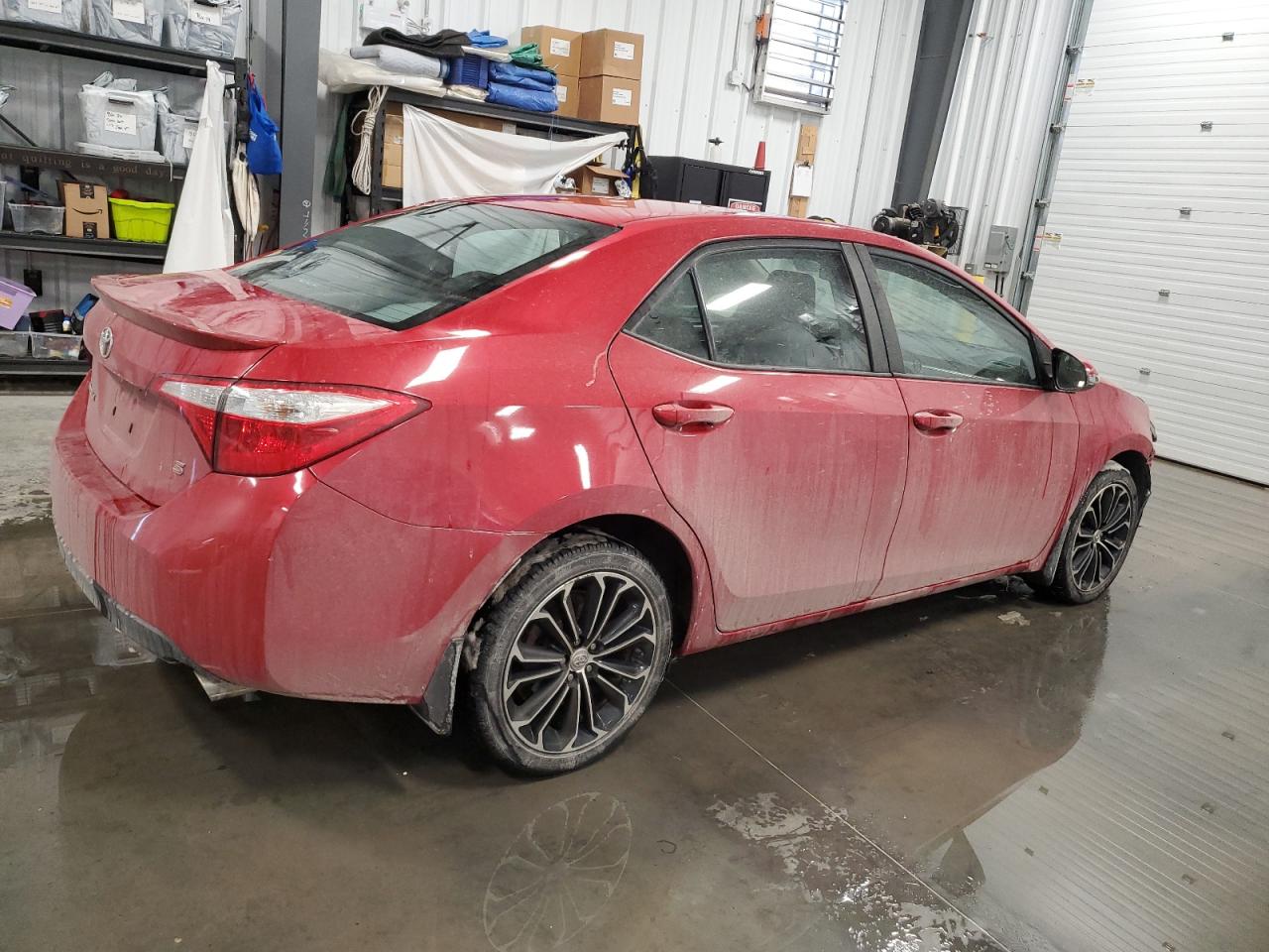 2016 Toyota Corolla VIN 2T1BURHE0GC525593 Copart auction photo, front end / undercarriage damage thumbnail 3