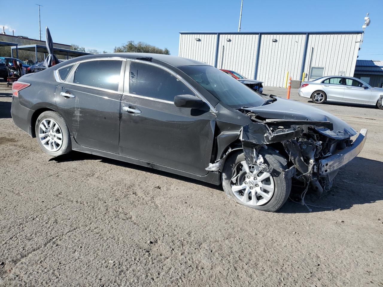 2015 Nissan Altima VIN 1N4AL3AP1FC274068 Copart auction photo, front end / side damage thumbnail 4