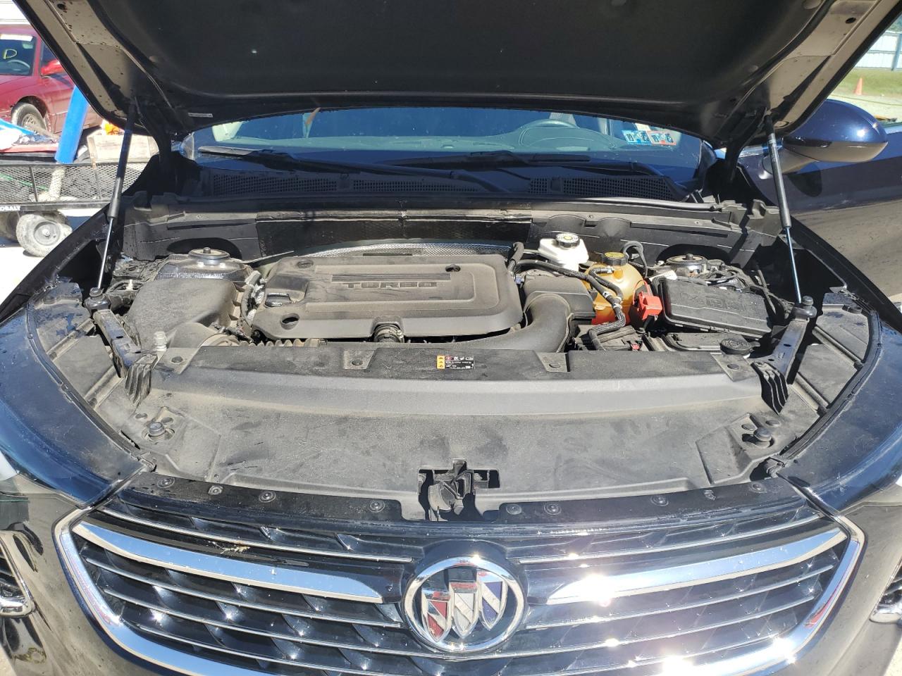 2021 Buick Envision VIN LRBFZMR46MD105023 Copart auction photo, side / rear end damage thumbnail 12