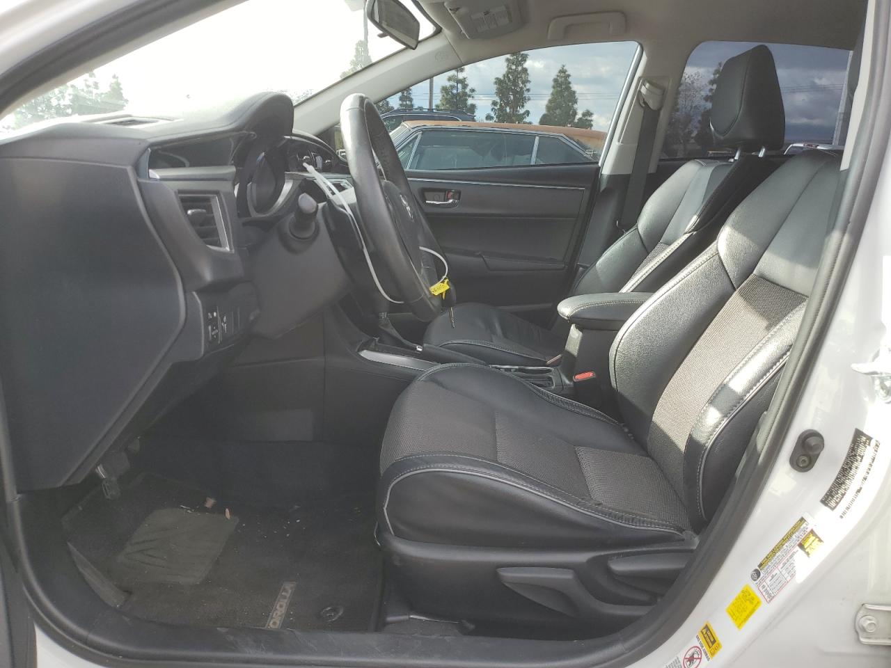 2016 Toyota Corolla VIN 5YFBURHEXGP564806 Copart auction photo, front end / side damage thumbnail 7