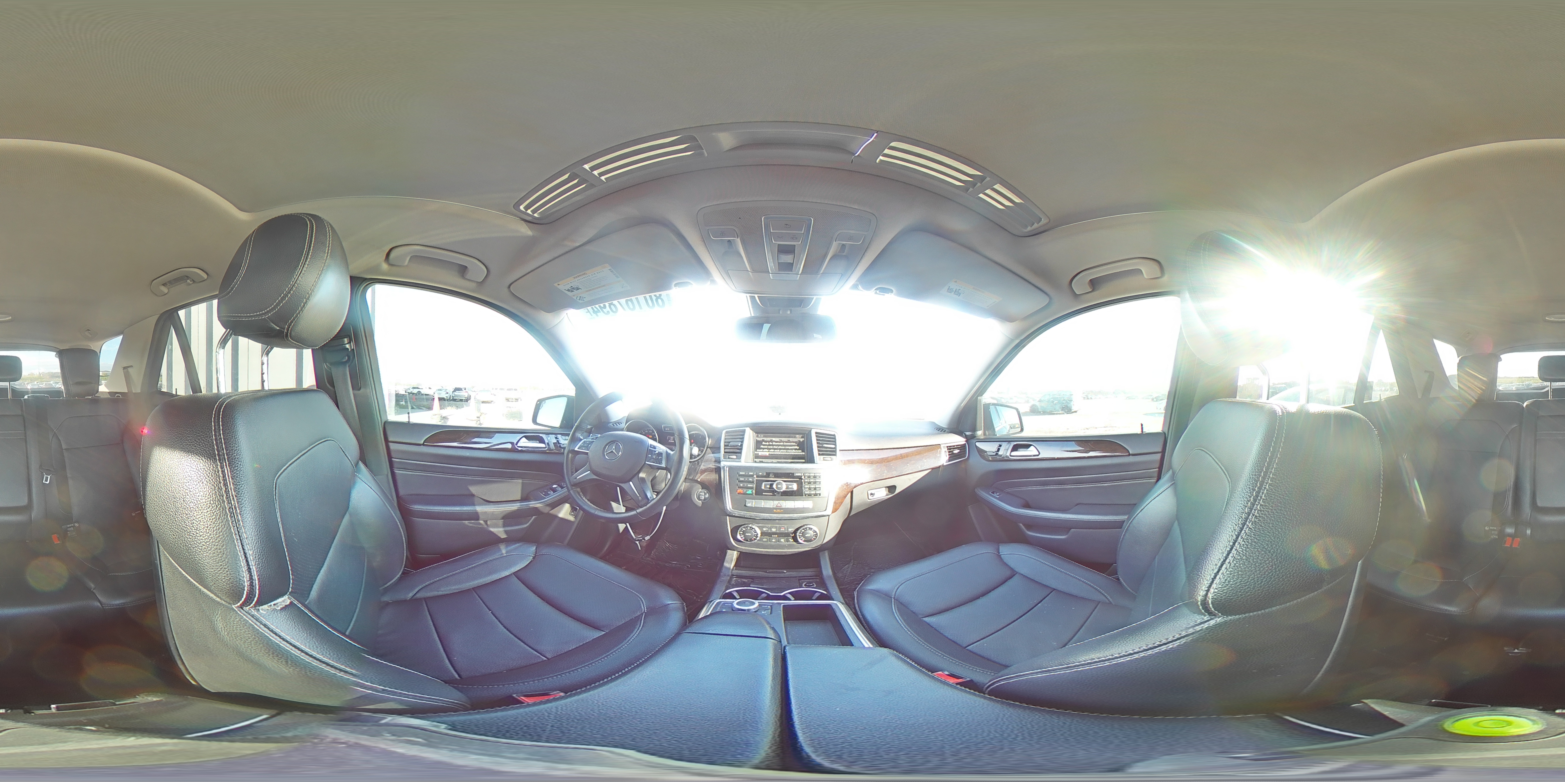 2014 Mercedes-Benz M-klasse VIN 4JGDA5HB9EA390580 Copart auction photo, side damage thumbnail 13