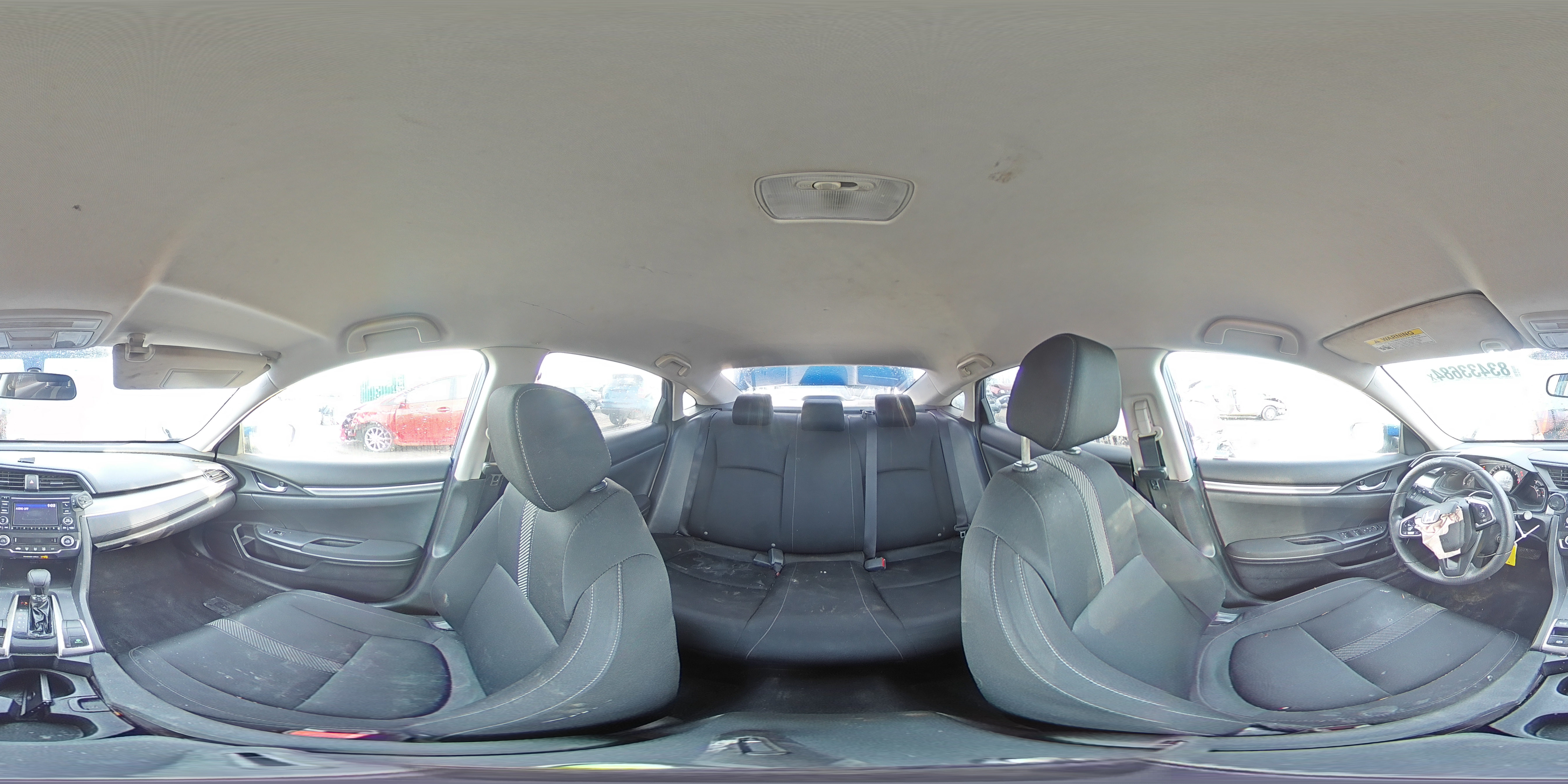 2018 Honda Civic VIN 2HGFC2F59JH507963 Copart auction photo, front end damage thumbnail 13