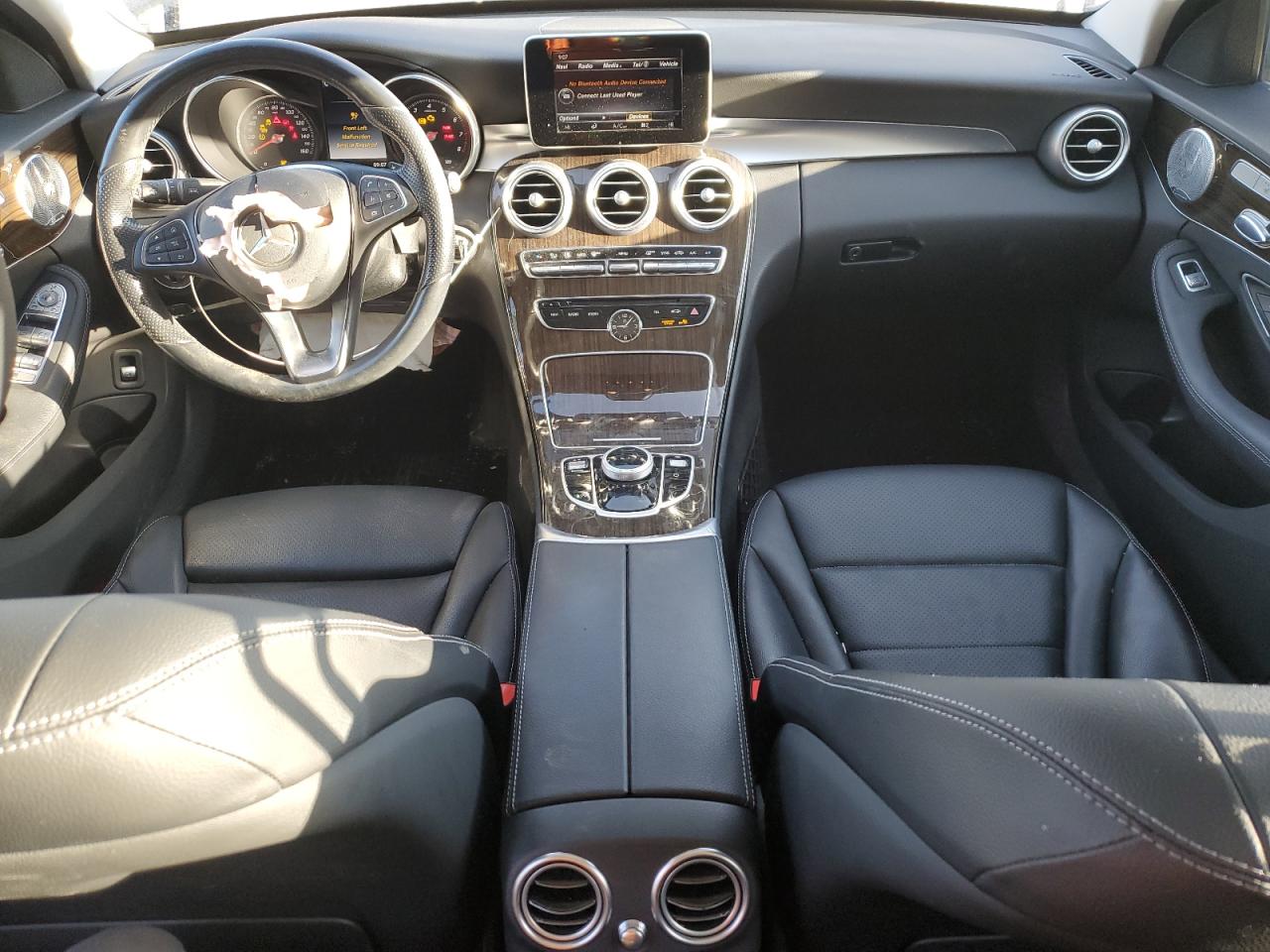 2017 Mercedes-Benz C-klasse VIN 55SWF4KBXHU216772 Copart auction photo, front end damage thumbnail 8