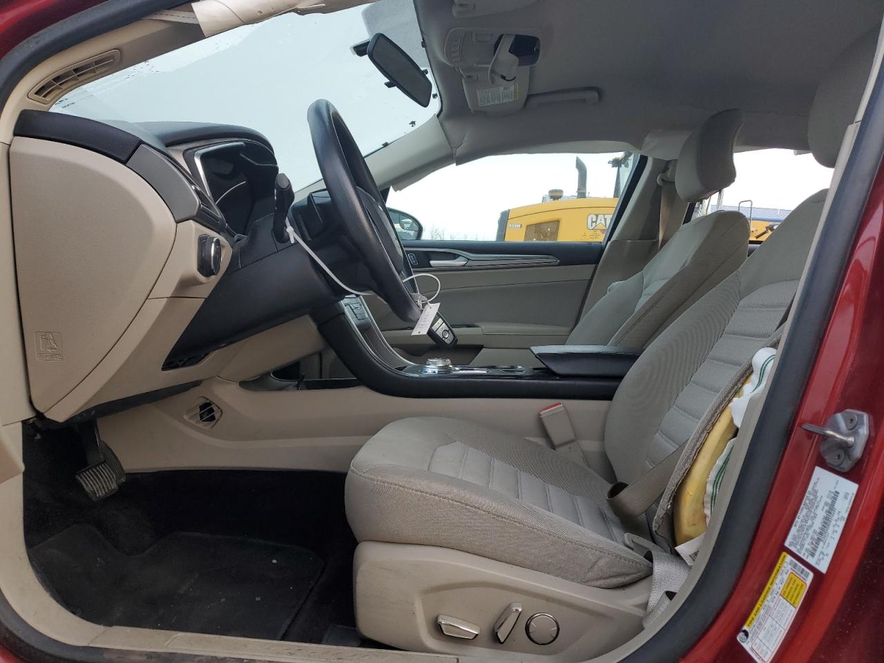2017 Ford Fusion VIN 3FA6P0HD8HR256692 Copart auction photo, side damage thumbnail 7