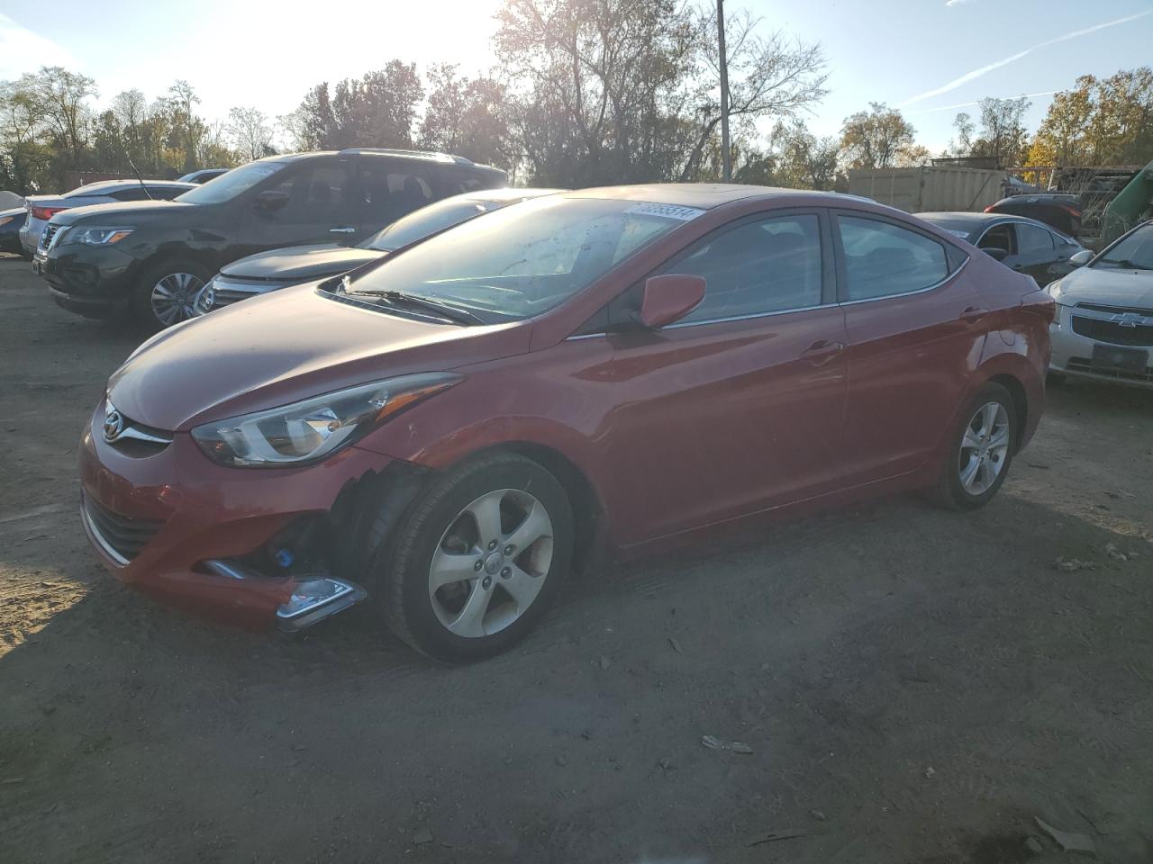 2016 Hyundai Elantra VIN KMHDH4AE0GU645502
