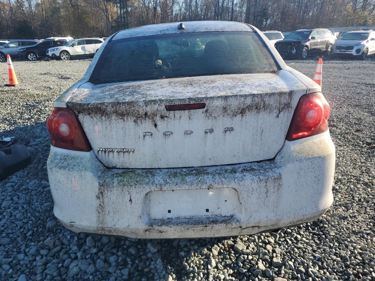 2013 Dodge Avenger VIN 1C3CDZAB3DN593954 Copart auction photo, front end / side damage thumbnail 6