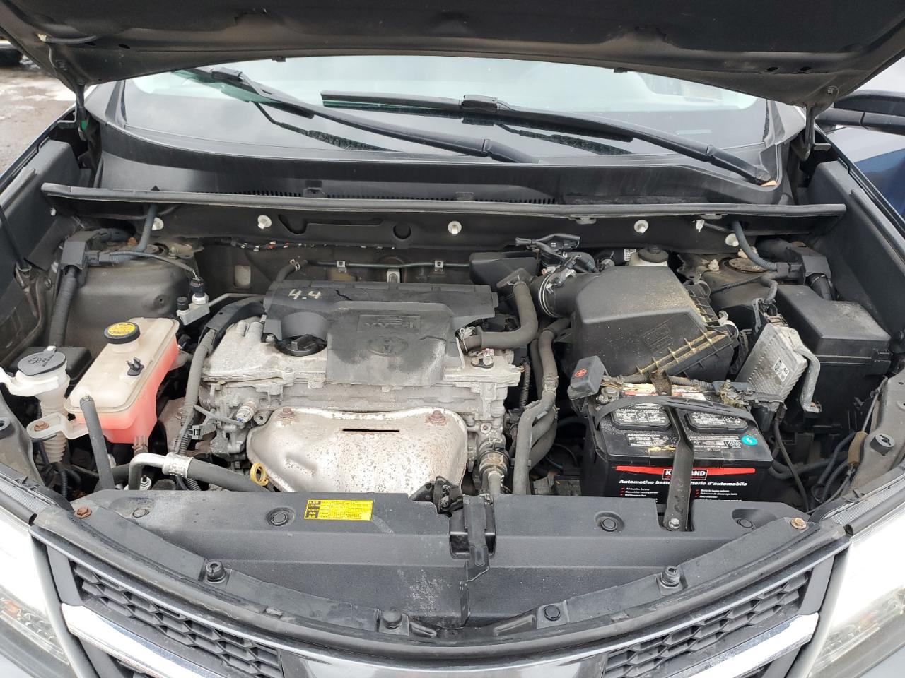 2015 Toyota RAV 4 VIN 2T3ZFREV9FW155097 Copart auction photo, side / undercarriage damage thumbnail 12