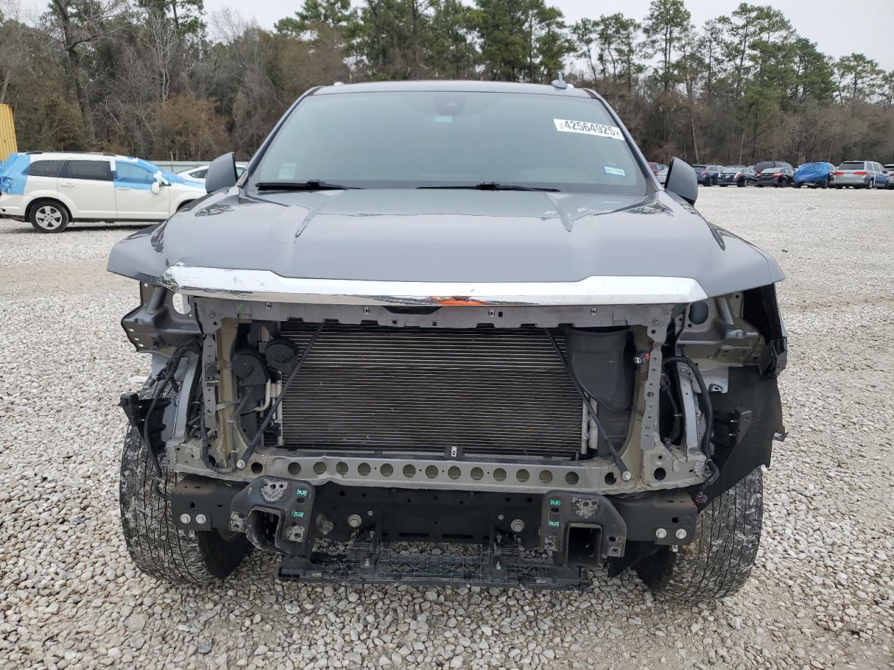 2022 GMC Yukon VIN 1GKS1GKD1NR166484 Copart auction photo, front end damage thumbnail 5