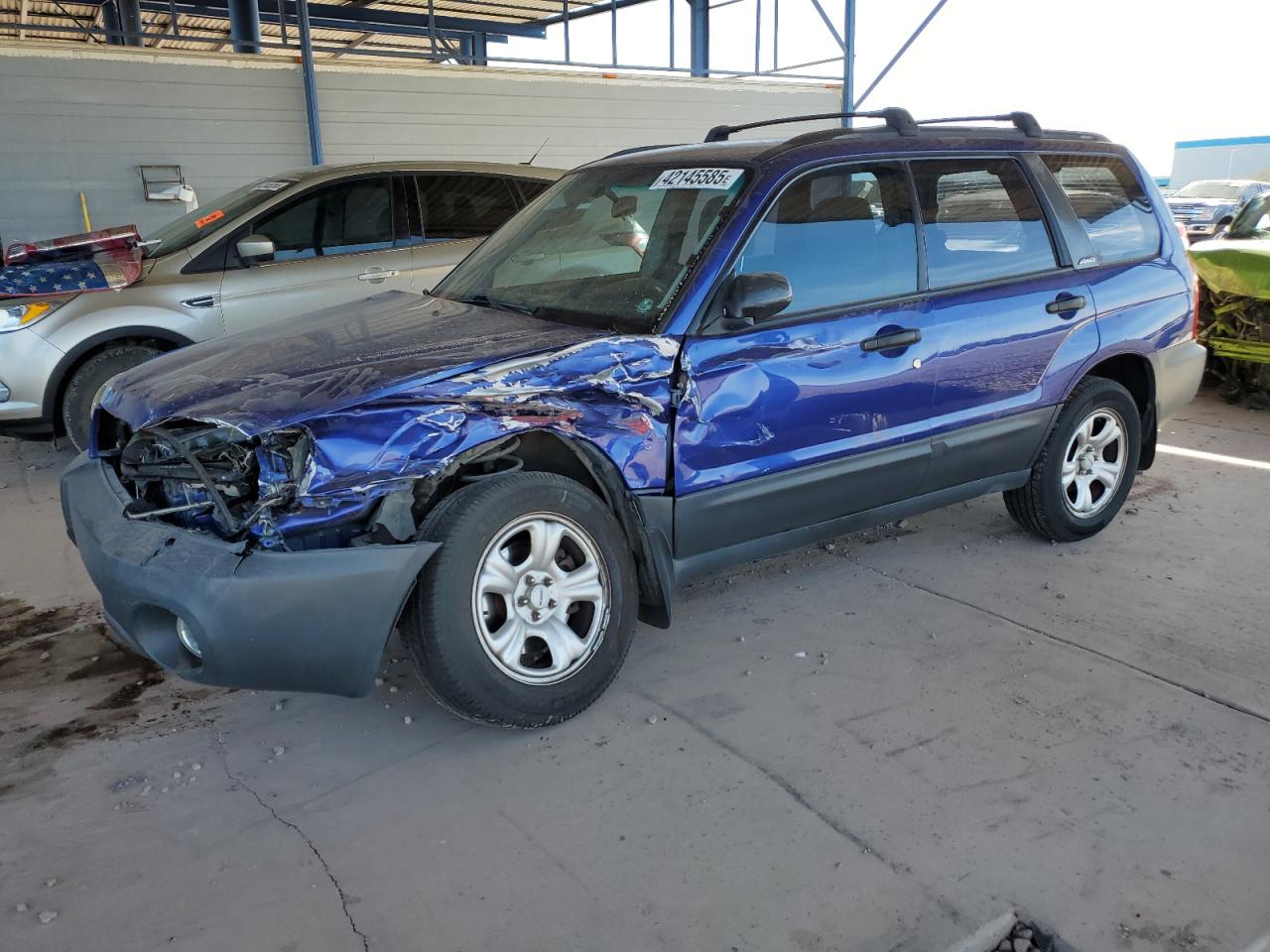 2003 Subaru Forester VIN JF1SG63673H750787