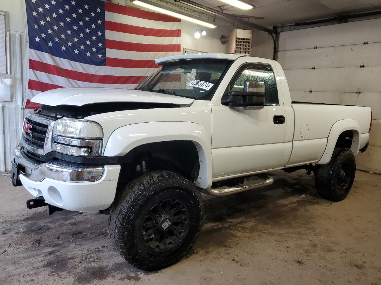 2007 GMC Sierra VIN 1GTHK24D77E117450