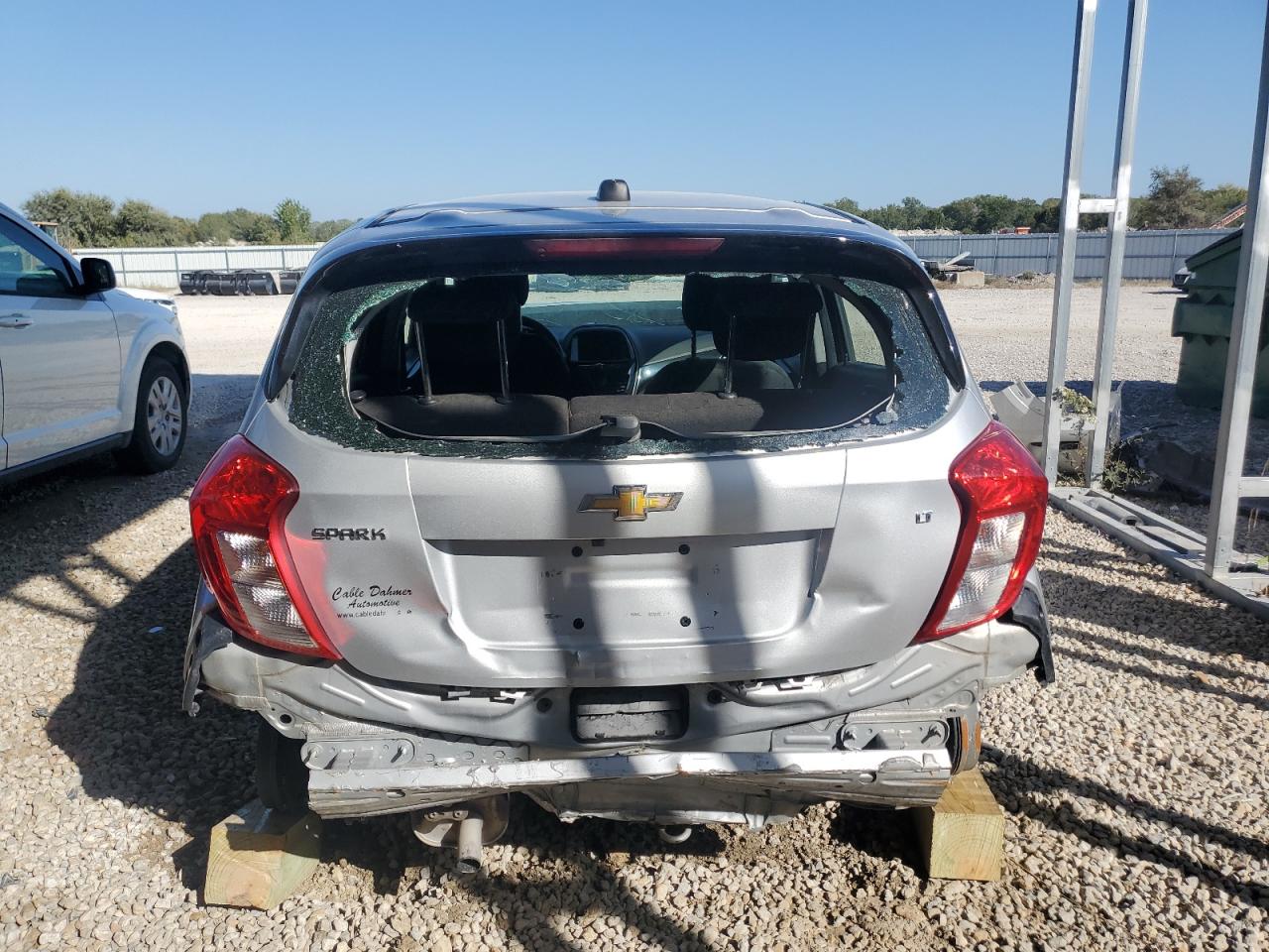 2021 Chevrolet Spark VIN KL8CD6SA6MC745763 Copart auction photo, undercarriage / front end damage thumbnail 6