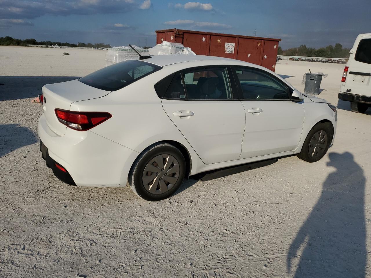 2020 KIA Rio VIN 3KPA24AD6LE296449 Copart auction photo, front end damage thumbnail 3