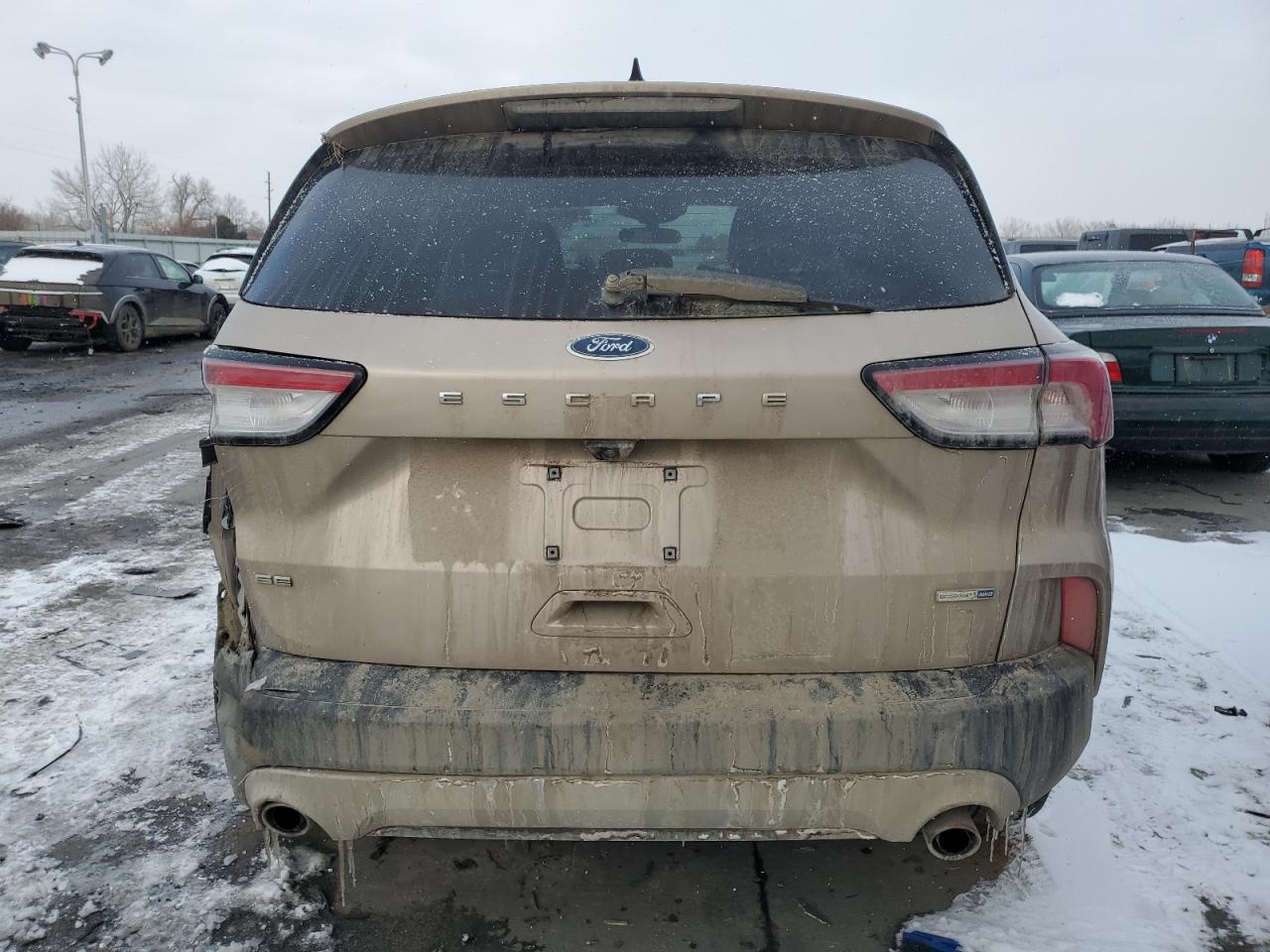 2020 Ford Escape VIN 1FMCU9G67LUA56039 Copart auction photo, rollover damage thumbnail 6