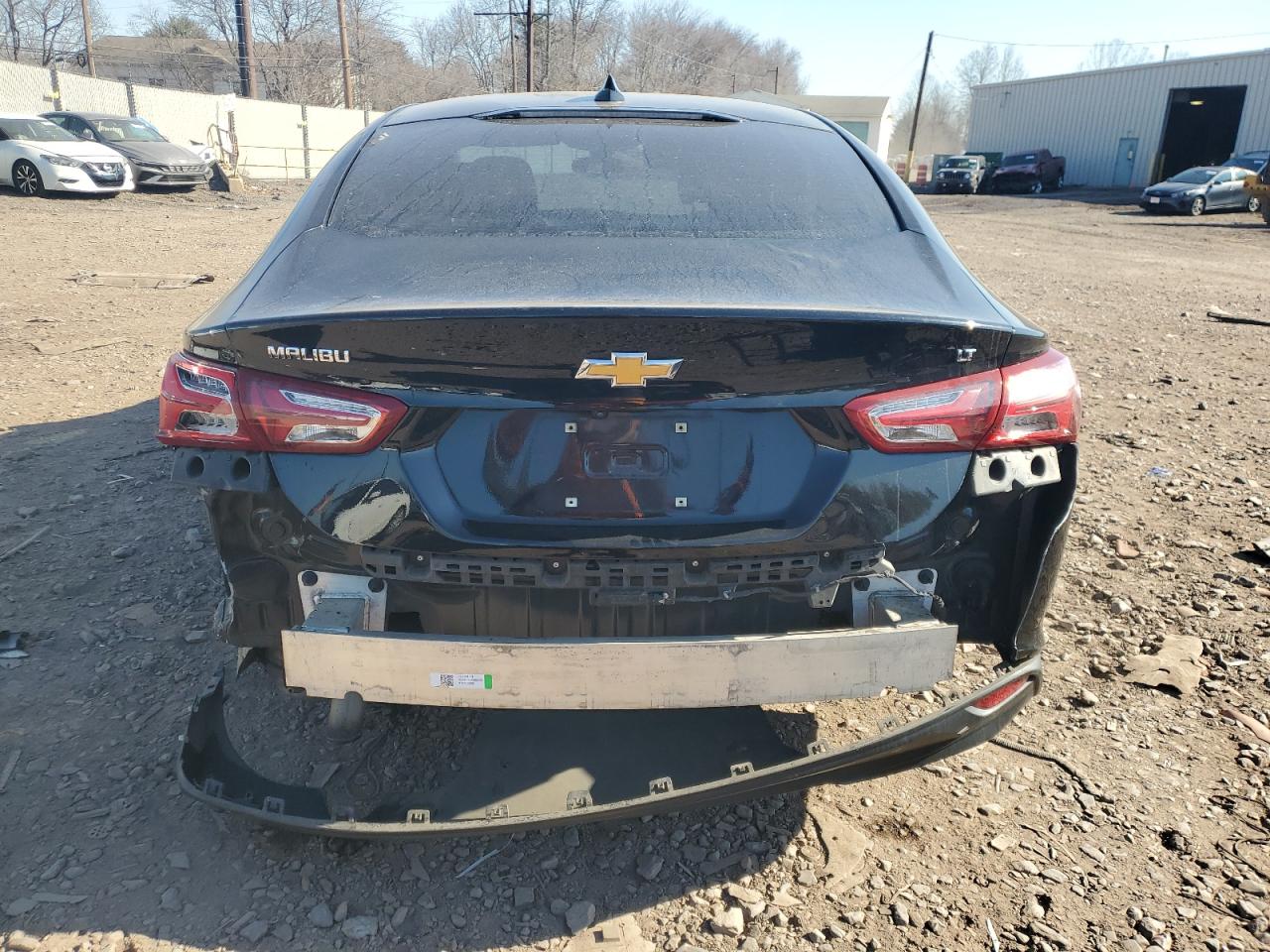 2020 Chevrolet Malibu VIN 1G1ZD5ST0LF044378 Copart auction photo, rear end damage thumbnail 6