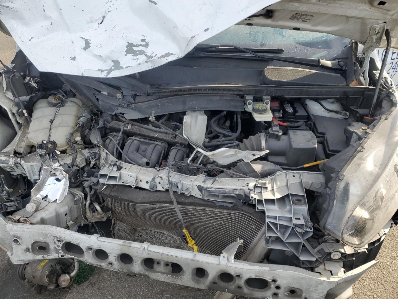 2015 Ford Transit VIN NM0LS7F78F1183913 Copart auction photo, front end / side damage thumbnail 12