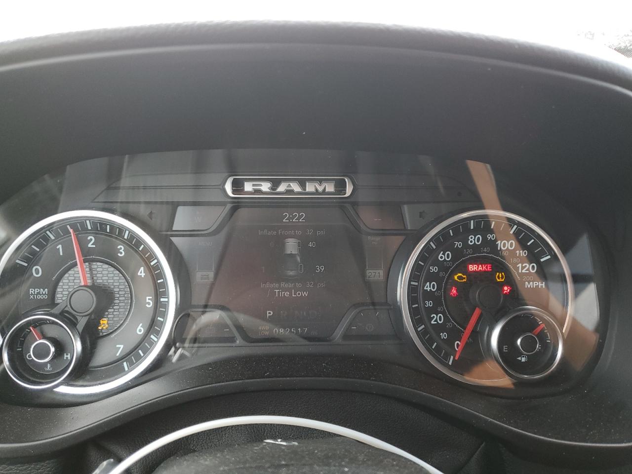 2019 RAM 1500 VIN 1C6SRFFT7KN890710 Copart auction photo, all over damage thumbnail 9