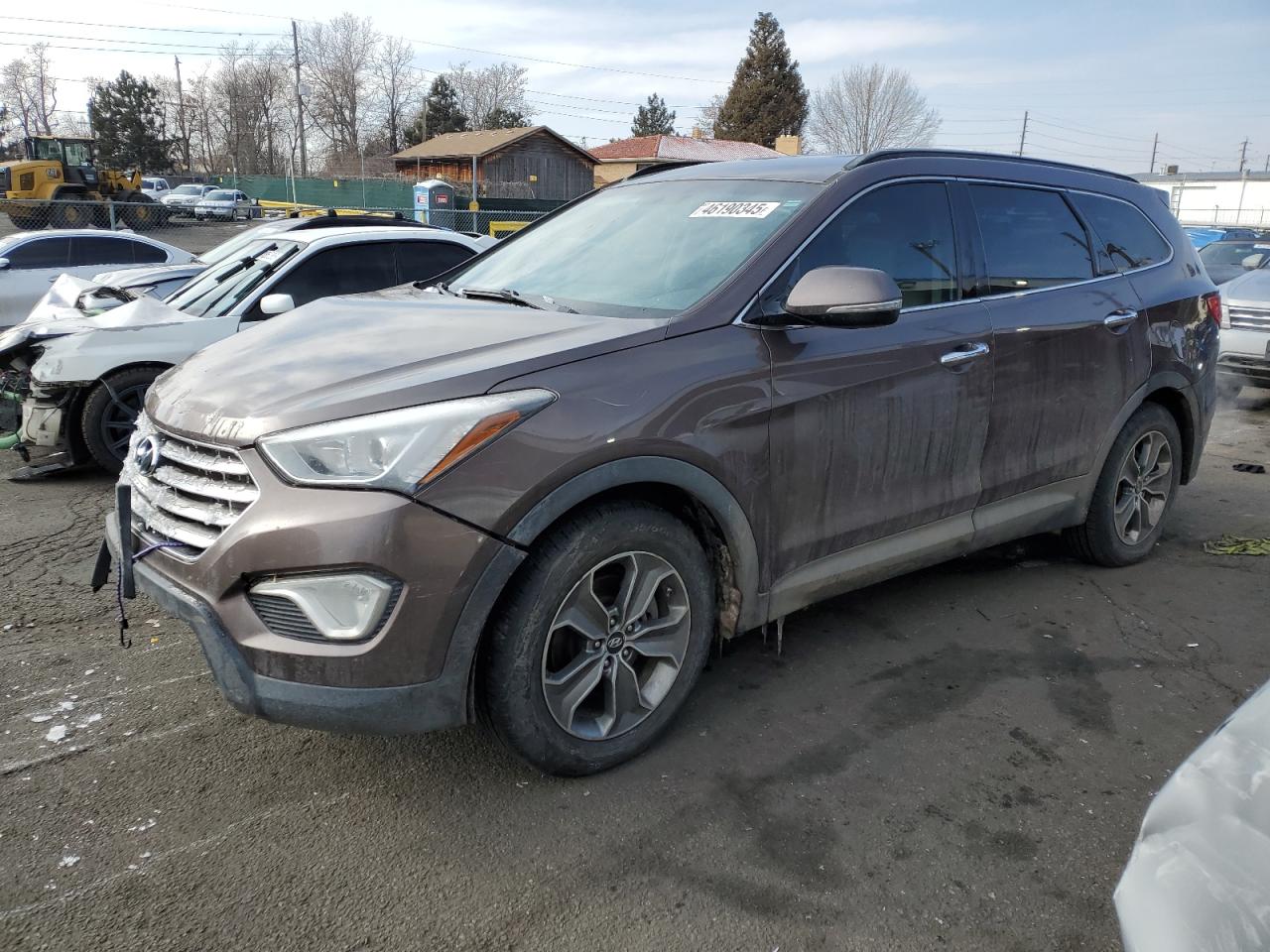 2014 Hyundai Santa Fe VIN KM8SNDHF2EU051358 - Copart auction photo