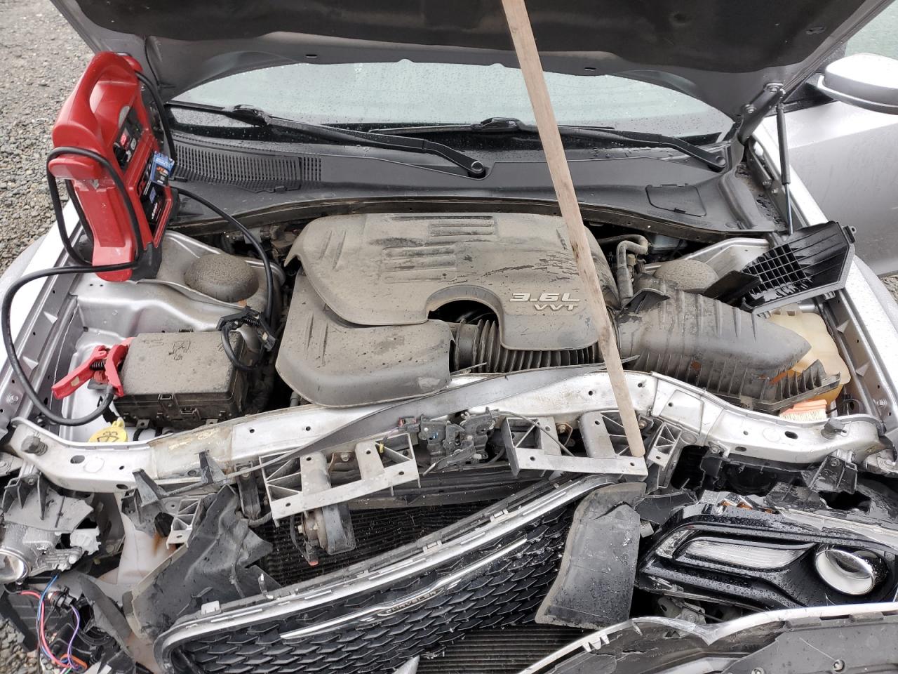 2016 Chrysler 300 VIN 2C3CCABG8GH282449 Copart auction photo, front end damage thumbnail 12