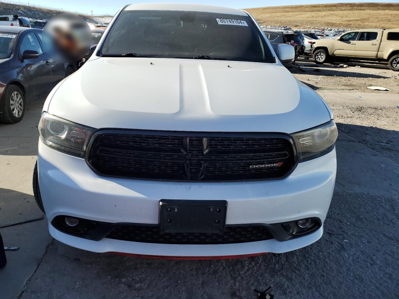 2017 Dodge Durango VIN 1C4RDJDG7HC820515 Copart auction photo, all over damage thumbnail 5