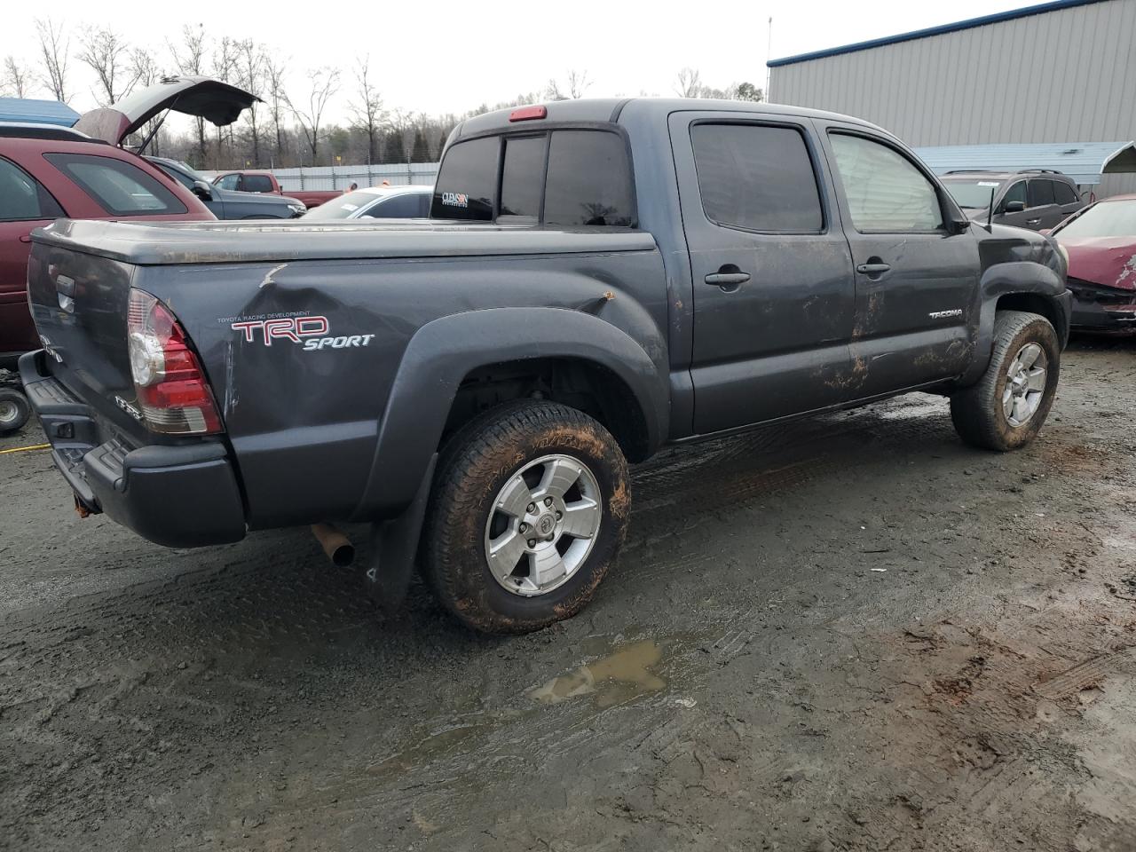 2009 Toyota Tacoma VIN 5TELU42N99Z667857 Copart auction photo, all over damage thumbnail 3