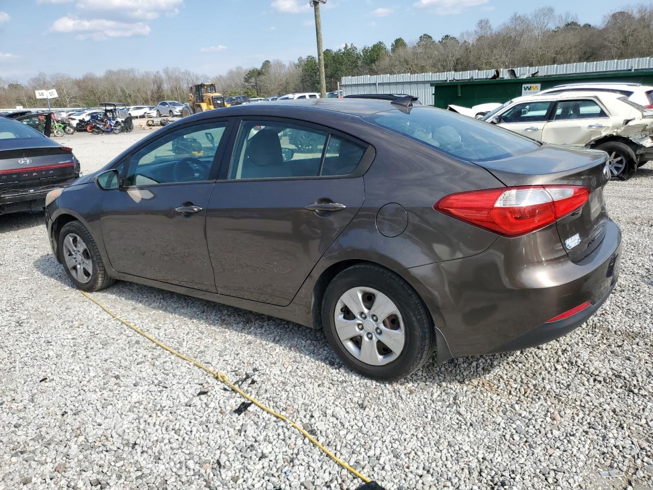 2014 KIA Forte VIN KNAFK4A69E5064995 Copart auction photo, front end / minor dent/scratches damage thumbnail 2