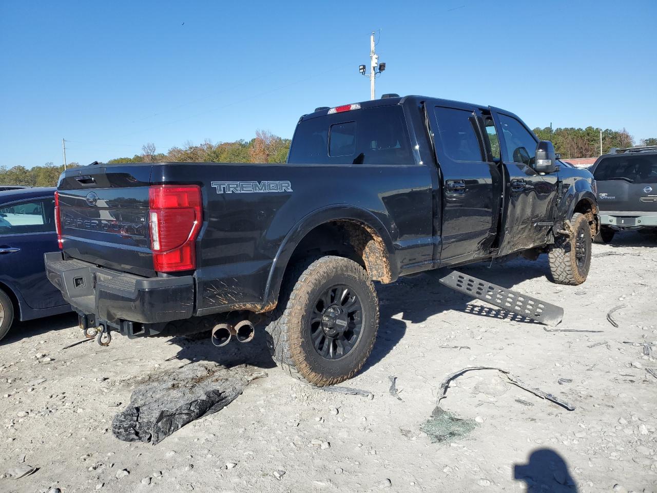 2021 Ford F250 VIN 1FT8W2BT8MED76054 Copart auction photo, all over damage thumbnail 3