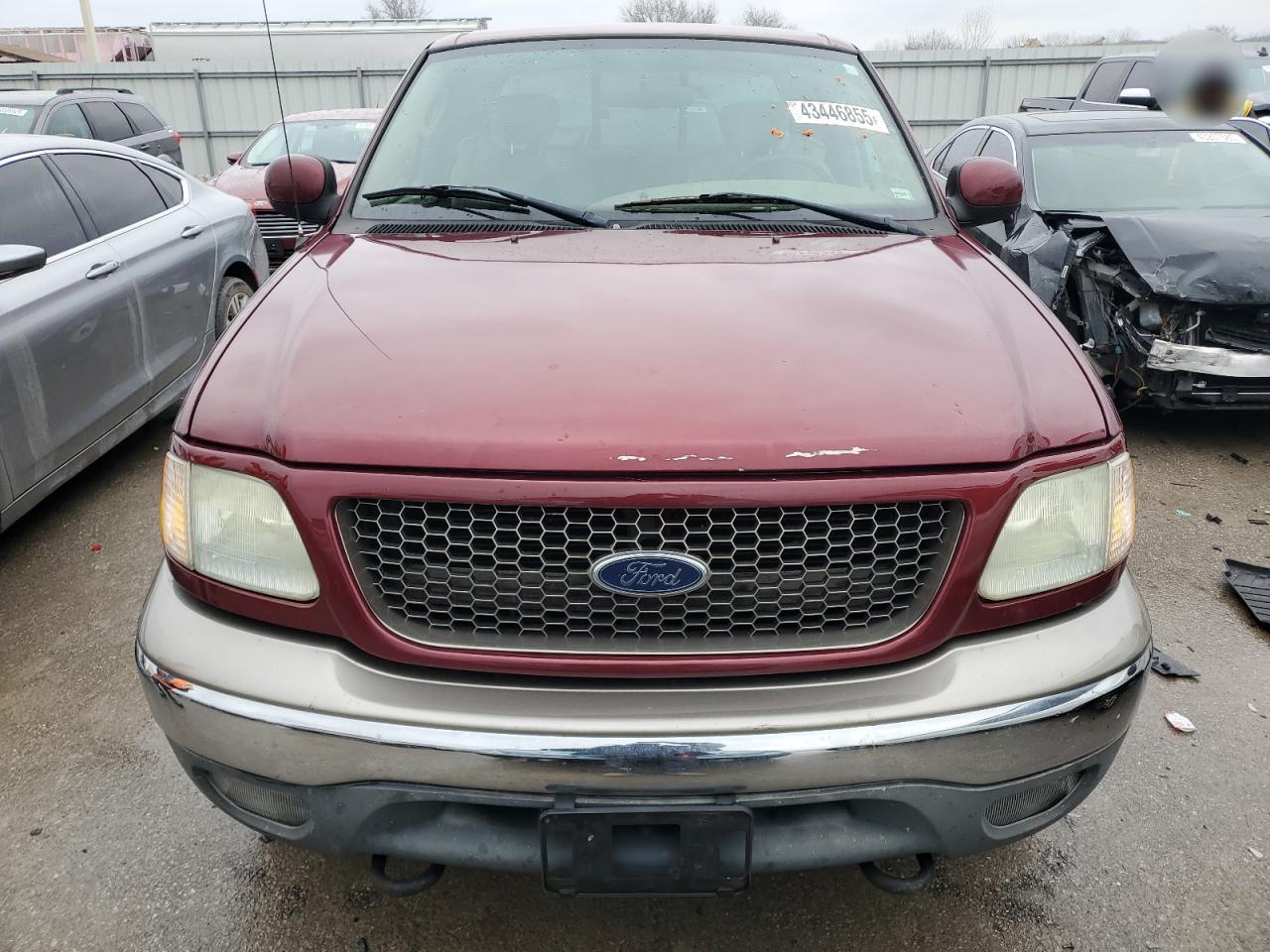 2003 Ford F-150 VIN 2FTRX18L43CA44426 Copart auction photo, undercarriage / side damage thumbnail 5