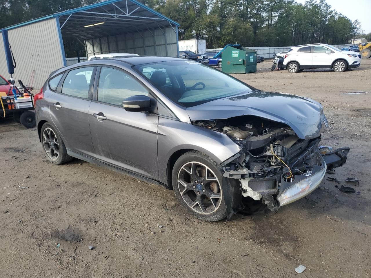 2013 Ford Focus VIN 1FADP3K28DL181419 Copart auction photo, front end damage thumbnail 4