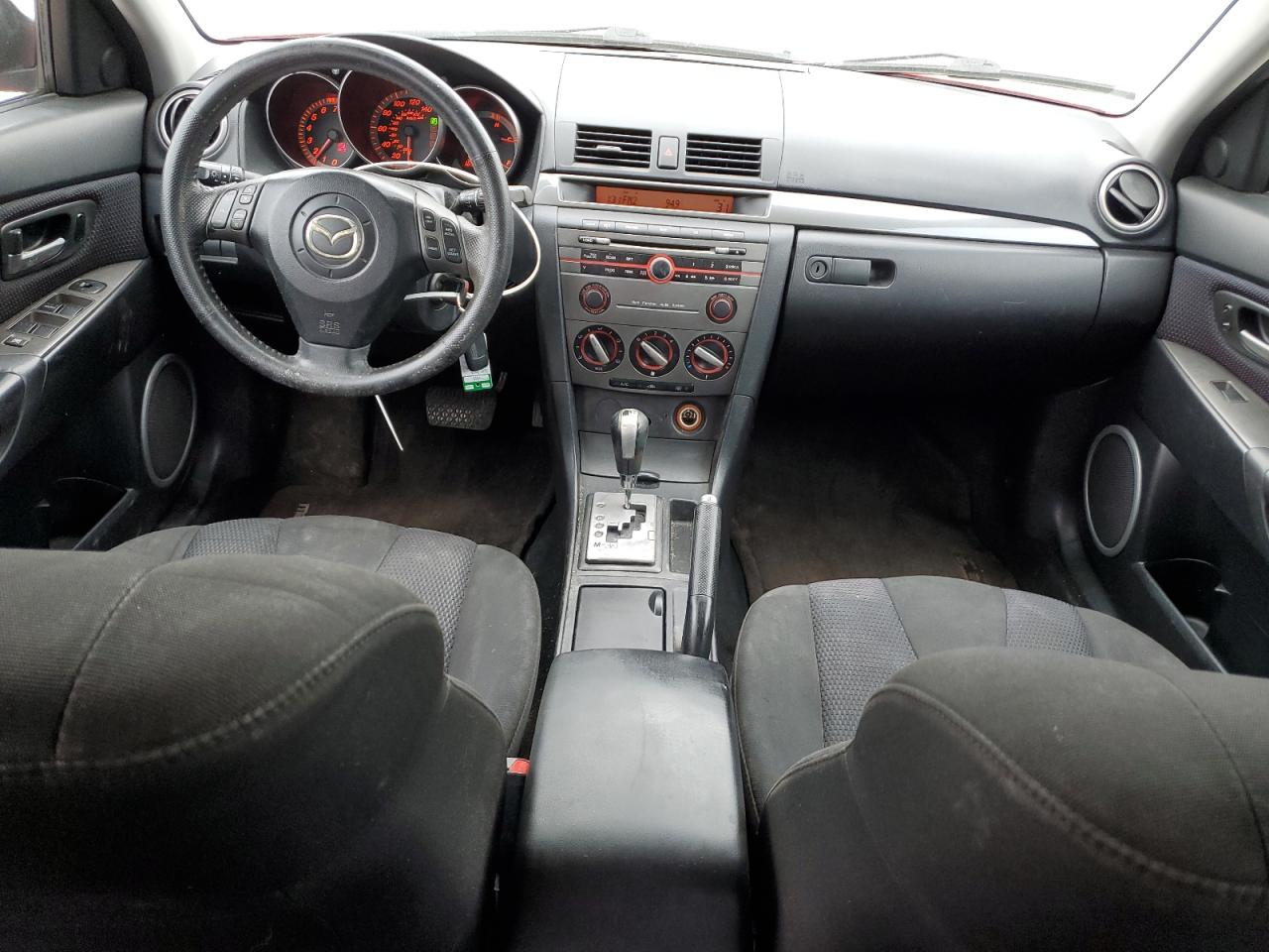 2007 Mazda 3 VIN JM1BK143771633449 Copart auction photo, rear end / side damage thumbnail 8