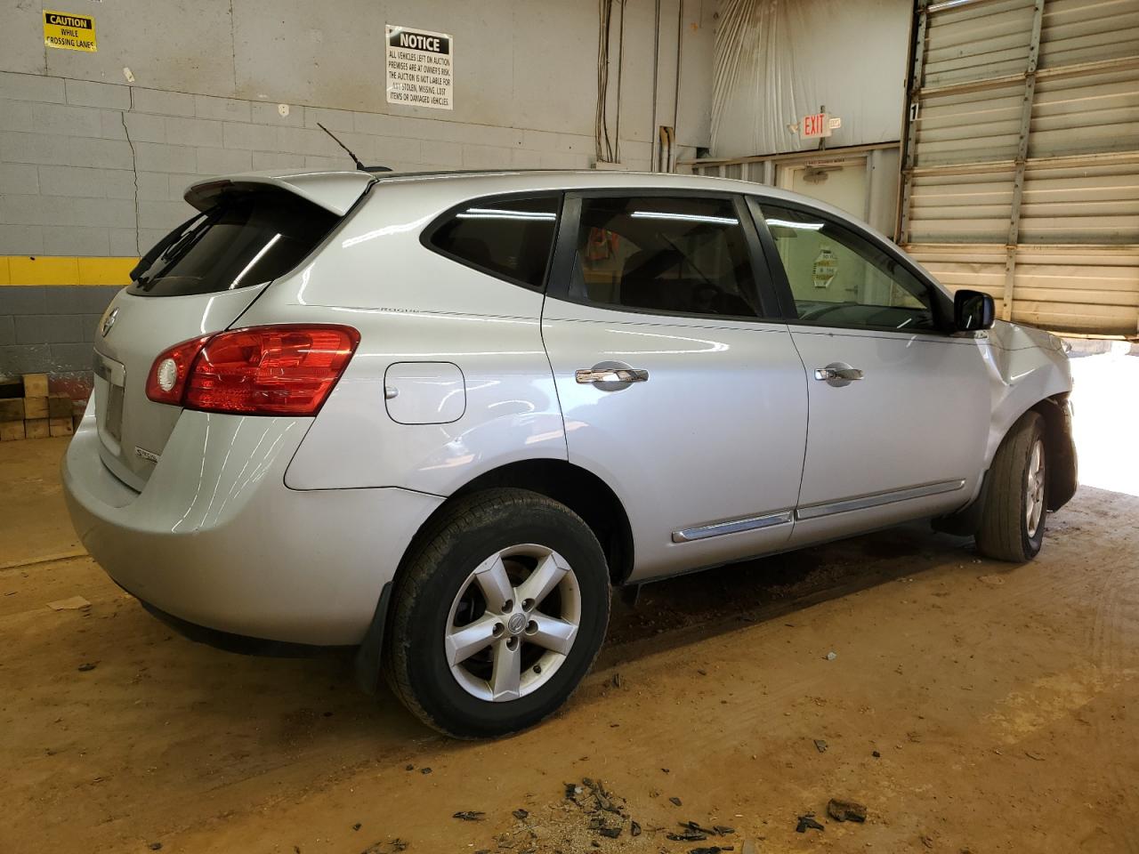 2012 Nissan Rogue VIN JN8AS5MT2CW281515 Copart auction photo, front end damage thumbnail 3