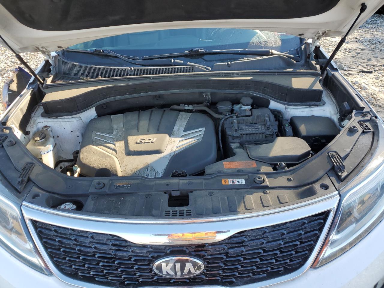 2014 KIA Sorento VIN 5XYKUDA71EG531516 Copart auction photo, rear end damage thumbnail 14