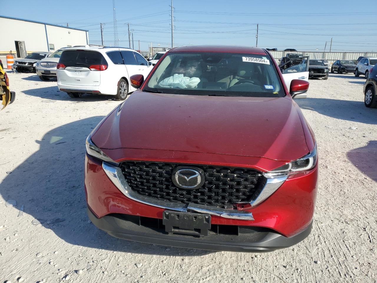 2023 Mazda CX-5 VIN JM3KFBDM4P0206181 Copart auction photo, front end damage thumbnail 5