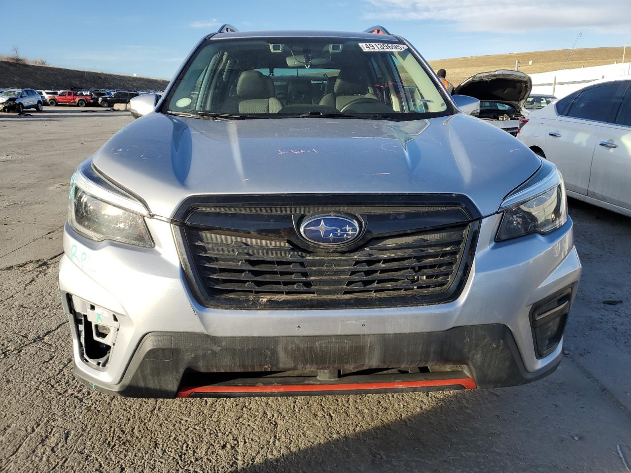 2021 Subaru Forester VIN JF2SKARC5MH529684 Copart auction photo, all over damage thumbnail 5