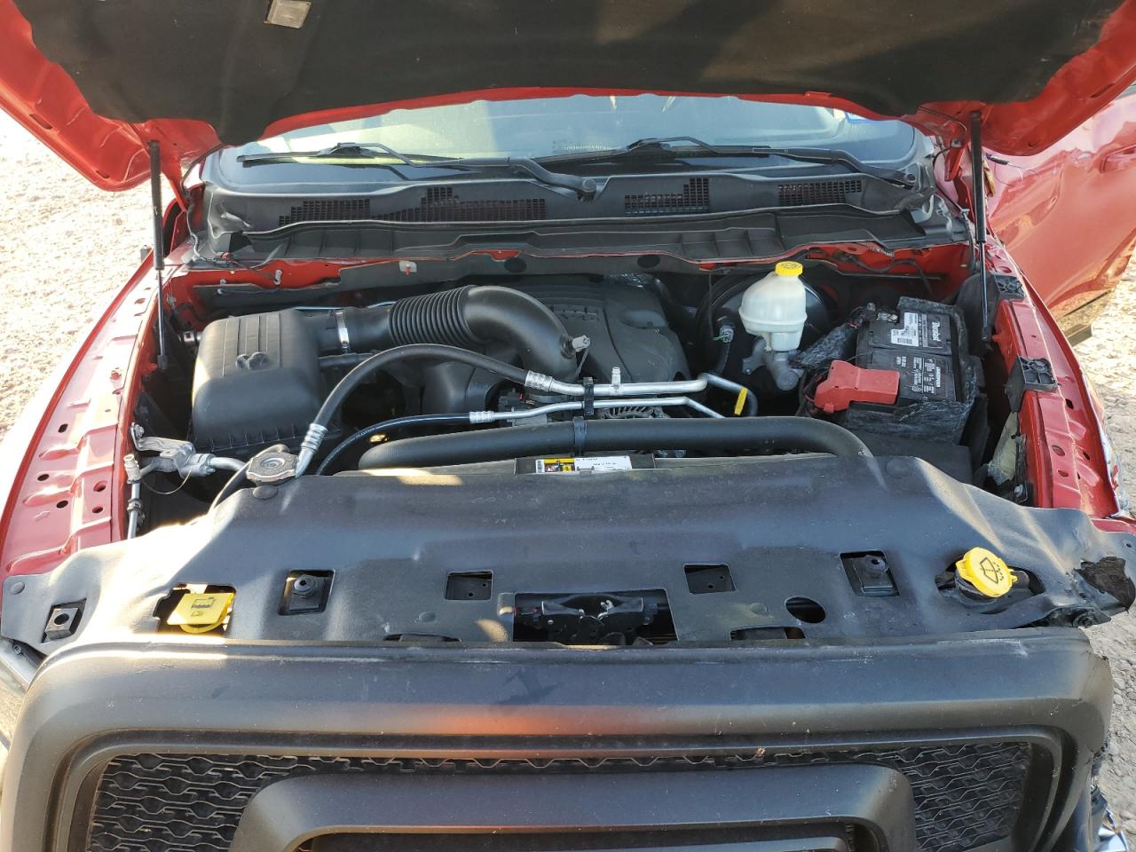2016 RAM 1500 VIN 1C6RR7YT2GS152985 Copart auction photo, front end / side damage thumbnail 11