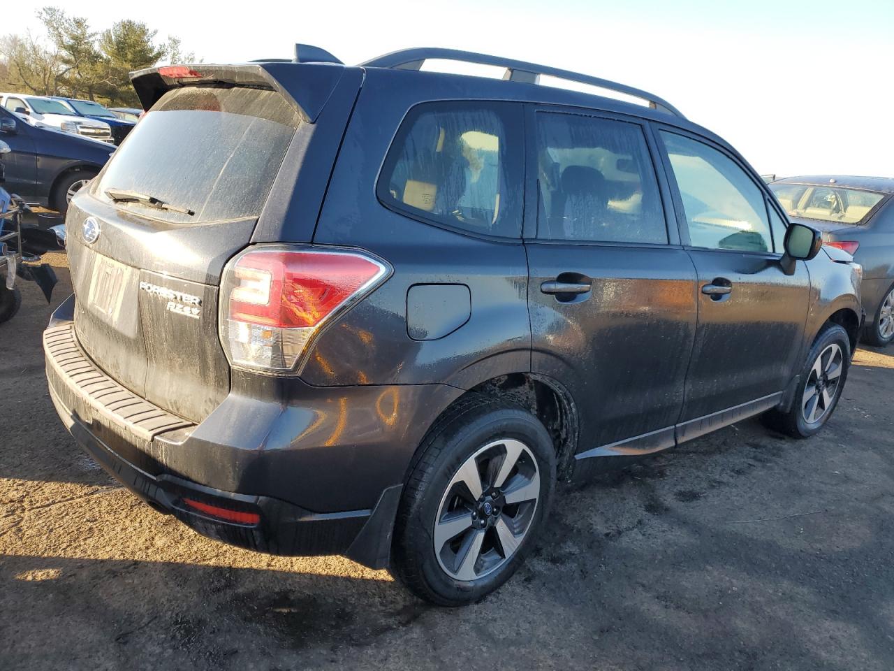 2017 Subaru Forester VIN JF2SJAEC0HH556967 Copart auction photo, front end damage thumbnail 3