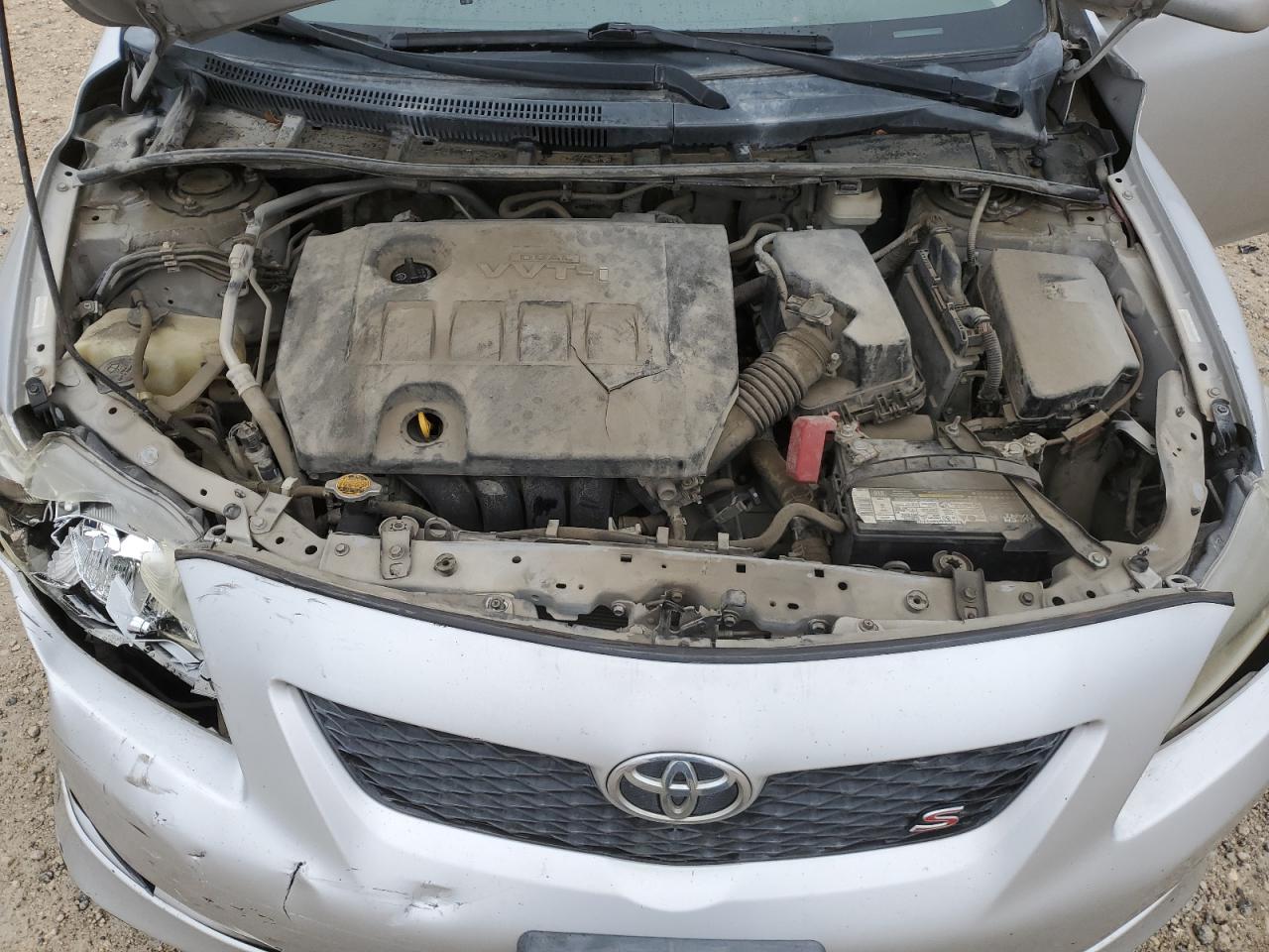 2010 Toyota Corolla VIN 1NXBU4EE7AZ253198 Copart auction photo, front end / rear end damage thumbnail 12