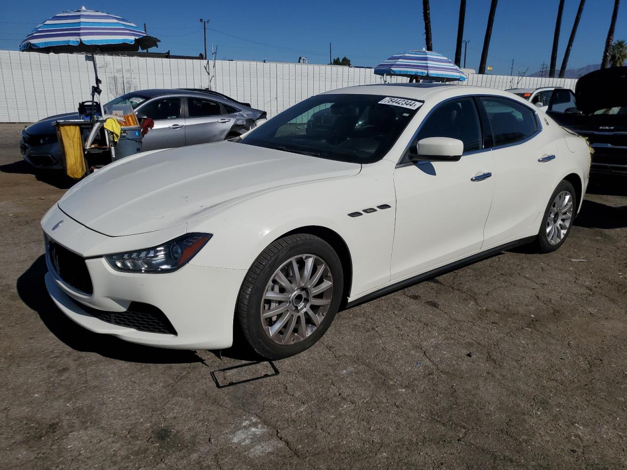 2014 Maserati Ghibli VIN ZAM57XSA4E1103581