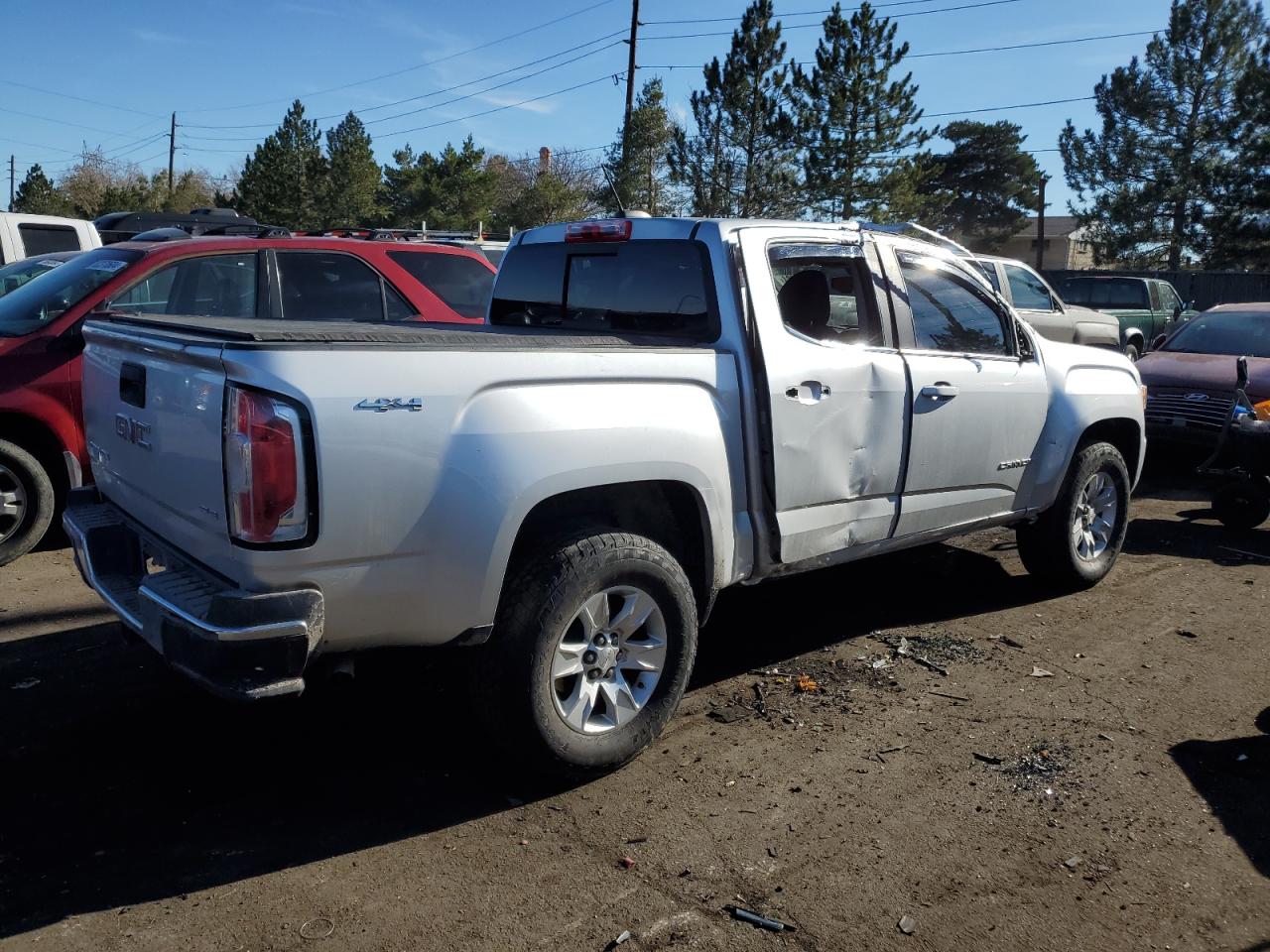 2016 GMC Canyon VIN 1GTG6CE32G1317817 Copart auction photo, side damage thumbnail 3