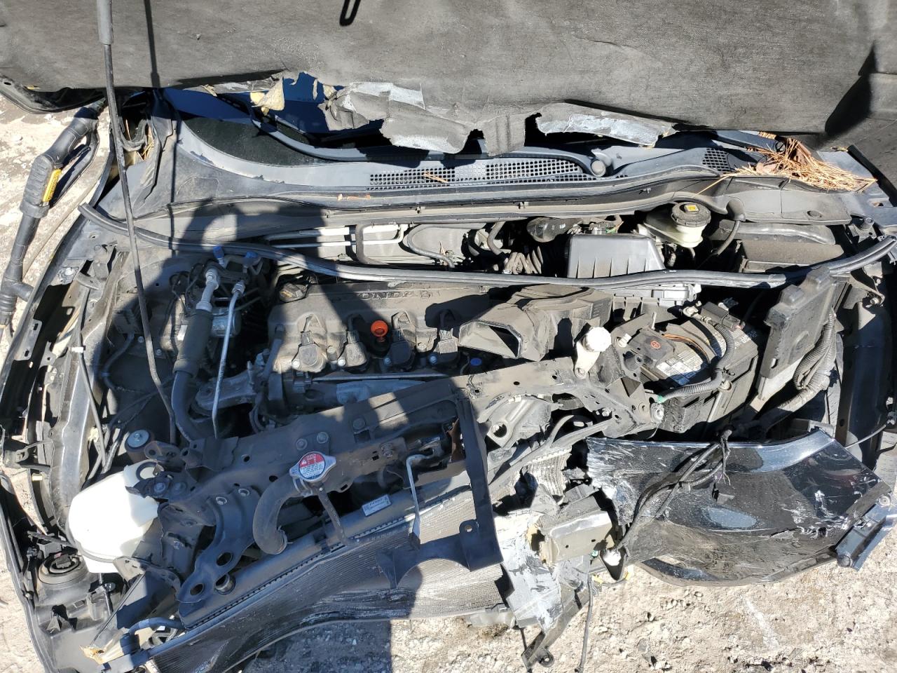 2016 Honda HR-V VIN 3CZRU5H73GM746860 Copart auction photo, front end damage thumbnail 12