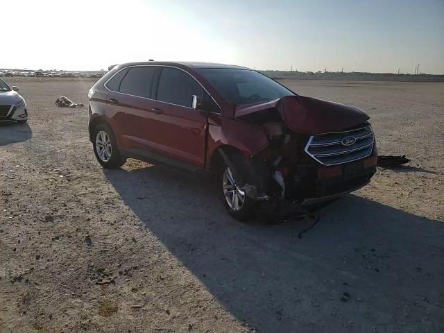 2015 Ford Edge VIN 2FMPK3J96FBB42010 Copart auction photo, front end / side damage thumbnail 11