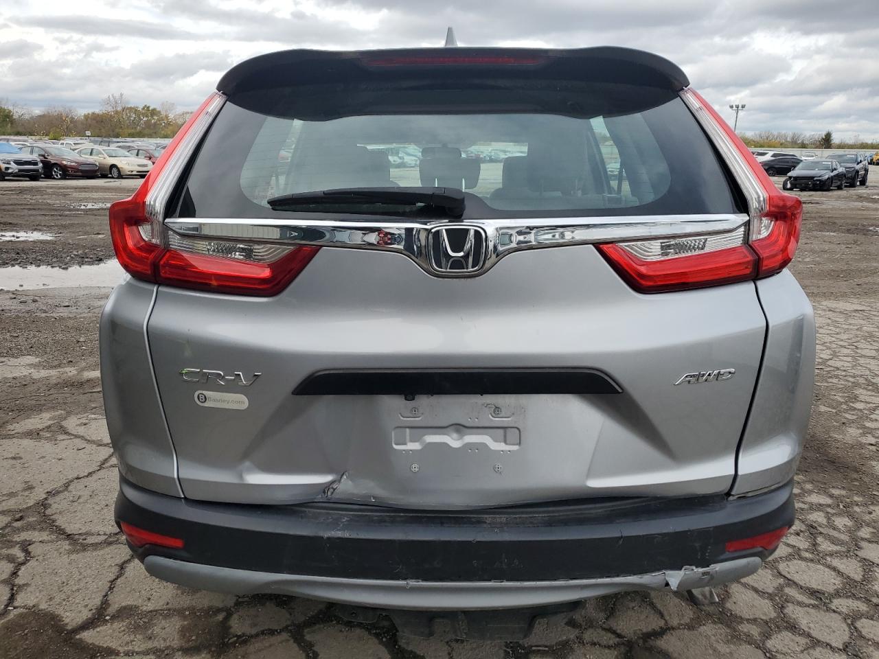 2018 Honda CR-V VIN 2HKRW6H35JH213666 Copart auction photo, rear end damage thumbnail 6