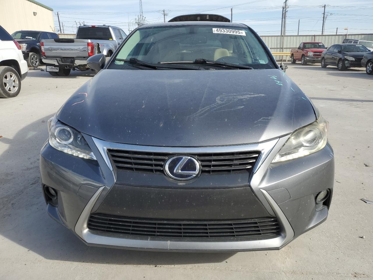 2015 Lexus CT VIN JTHKD5BH5F2221926 Copart auction photo, front end / side damage thumbnail 5