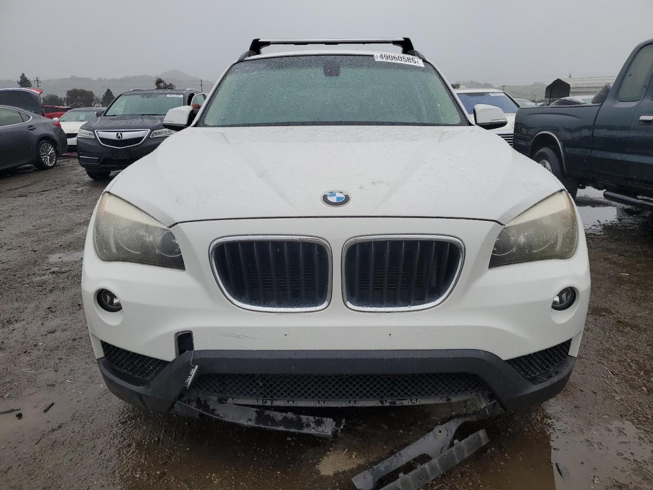 2013 BMW X1 VIN WBAVM1C53DVW41494 Copart auction photo, mechanical / front end damage thumbnail 5