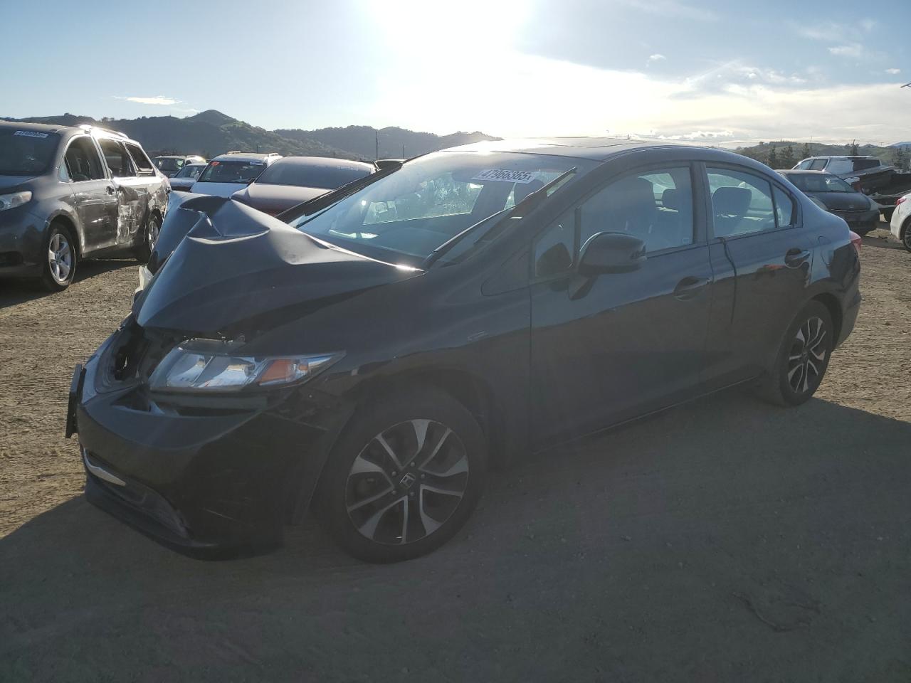 2013 Honda Civic VIN 2HGFB2F83DH522475
