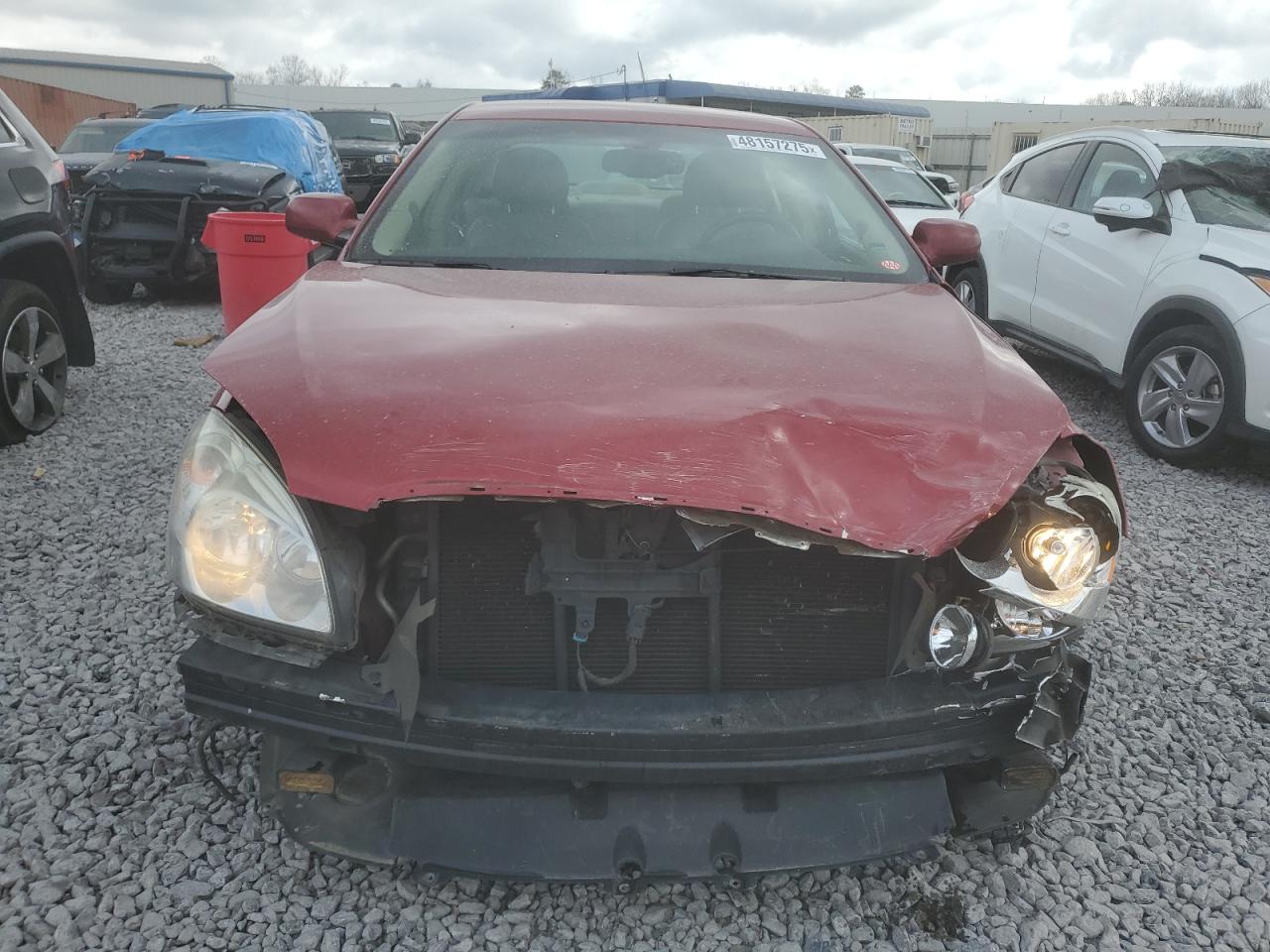 2011 Buick Lucerne VIN 1G4HC5EM3BU152154 Copart auction photo, front end damage thumbnail 5
