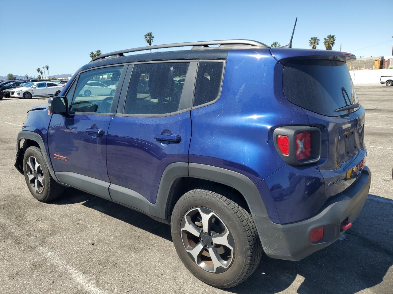 2021 Jeep Renegade VIN ZACNJDC18MPM69378 Copart auction photo, front end damage thumbnail 2