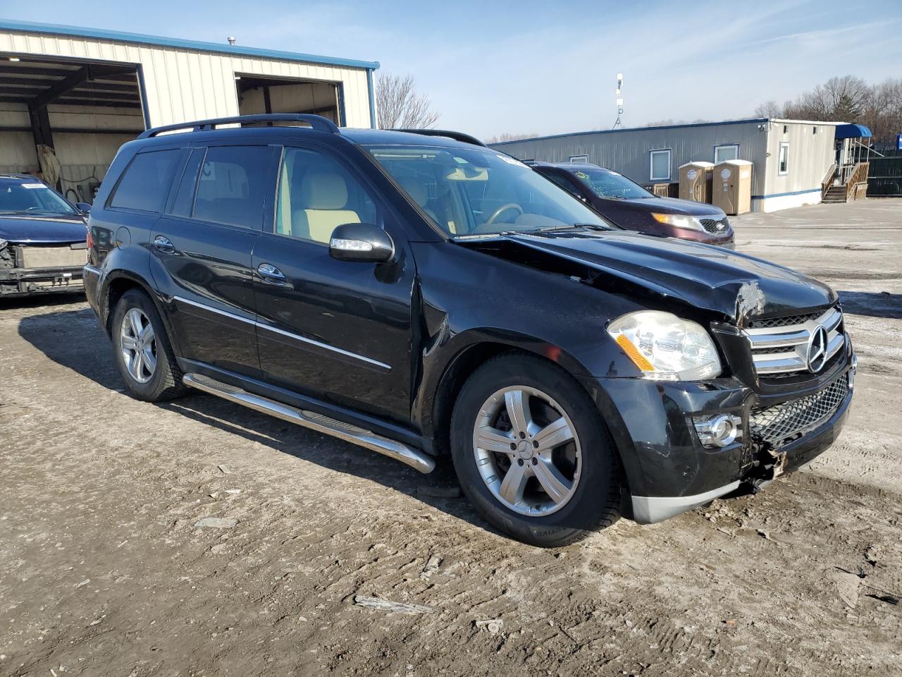 2007 Mercedes-Benz GL-klasse VIN 4JGBF71E87A228502 Copart auction photo, front end damage thumbnail 4