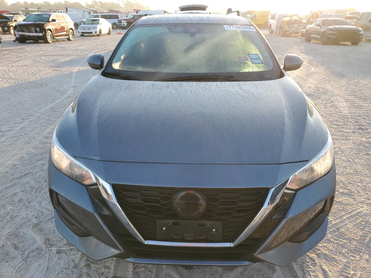 2022 Nissan Sentra VIN 3N1AB8CV2NY235973 Copart auction photo, rear end damage thumbnail 5
